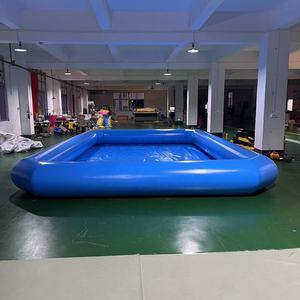 Grande <span class=keywords><strong>piscine</strong></span> gonflable ronde carrée portative de parc d'eau profonde de <span class=keywords><strong>piscine</strong></span> pour la boule de Zorb/boule de marche de l'eau/bateau à aubes d'enfants - Product Image 4