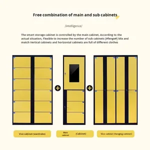 Outdoor Slimme Waskast Drop-Off Systeem Schoenenkast Waswinkel 24H Zelfbediening Online Kledingopslag - Product Image 3