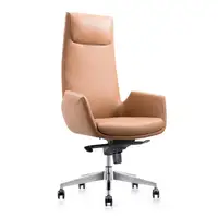 Excelente qualidade jason mobiliário de couro azul accent cadeira