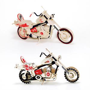 Puzzle <span class=keywords><strong>3D</strong></span> en bois pour enfants, jouets éducatifs, modèles <span class=keywords><strong>de</strong></span> <span class=keywords><strong>moto</strong></span>, bricolage, livraison gratuite, pièces - Product Image 5