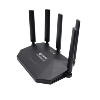 Routeur WiFi6 OEM AX3000 HZY-UL6300 1 WAN 3 LAN Gigabit 5 antennes TR069 WPA3 IPv6 QoS FTTH