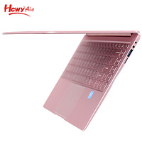 Ordinateur portable rose 14 pouces, 16 Go + 1 To, 1920x1200, Celeron N5095, Windows 10/11, vente en gros