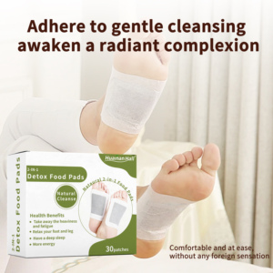 Горячая новинка: Детокс-пластырь для ног с бамбуковым уксусом и полынью для снятия усталости и улучшения сна - Product Image 1