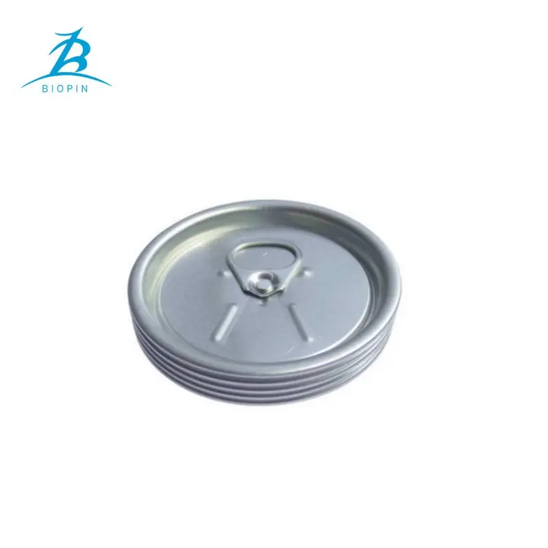 Easy Open End Beverage Tin Can Lid Juice Can Lid Different Size Custom Manufacture Aluminum Easy Pull Cover