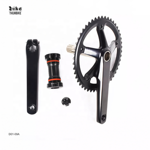 Pédalier RAYMAX Hollowtech à vitesse unique avec technologie d'axe creux pour vélos de route, plateaux en alliage d'aluminium Al-6061-T6 - Product Image 2