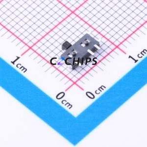 MK-12C02-G015 Slide Switch SMD Switch Single Pole Double Throw Rectangle Pin Header SMD Package 6.6mm - Product Image 2
