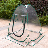 Pop up – maison de fleurs en pvc, loisirs en plein air, plantation transparente, tentes de croissance, tente de réchauffement des plantes, tente de maison