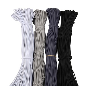 OKAY Haute Qualité 2.5MM Couleur Assortie Cordon Élastique 100% Polyester Sangles de Crochet de <span class=keywords><strong>Couture</strong></span> pour Artisanat DIY Camping <span class=keywords><strong>Sangle</strong></span> de Cravate - Product Image 4