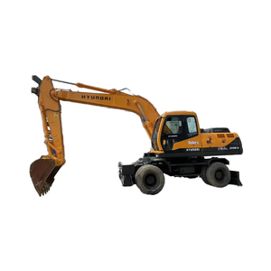 Barato Usado Escavadeiras Original hyundai 210w-5 Escavadeira De Rodas 21 Ton Robex 210 Escavadora R210w-9 210w-5 - Product Image 1