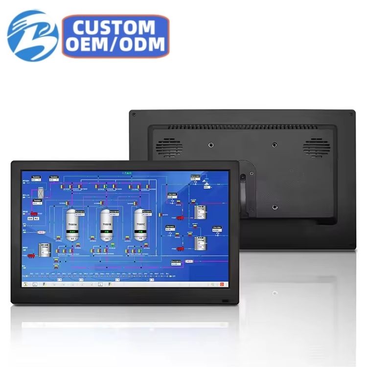 Factory OEM ODM Industrial 11.6 Inch LCD IPS VGA Full HD Monitor with Built-in Speaker for Desktop Use Commercial Applications