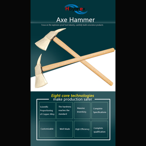 Dụng Cụ Chống Tia Lửa Bằng Đồng Thau Dụng Cụ Chống Tia Lửa Cán Gỗ Trục Chữa Cháy - Product Image 6