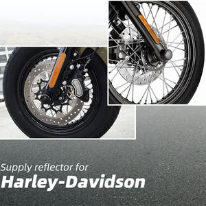 Reflectores Traseros Rojos para Automóviles, Vinilo <span class=keywords><strong>Reflectante</strong></span> PMMA Autoadhesivo para Seguridad Vial - Product Image 6