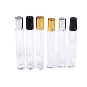 Botella de Vidrio de Alta Calidad de 10 ml con Rodillo de Acero para Esencias - Product Image 2