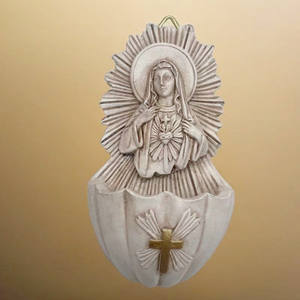 Caja de Llaves Navideña KOMI con Diseño de Jesús y María, Artesanía de Resina, Escultura de María, Decoración del Hogar, Arte Religioso para Colgar en la Pared, Regalo Artesanal - Product Image 1