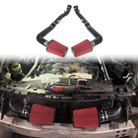 KYOSTAR Kit d'admission d'air froid haute performance pour Nissan 370Z Infiniti G37 Q50 VQ35HR V6 Filtres à air haut débit à montage avant