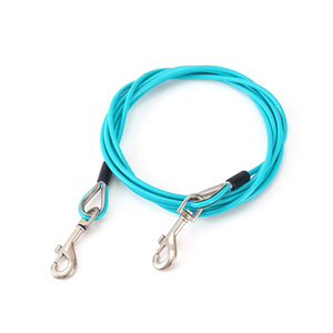 สายจูงสุนัขแบบปรับได้ Rainbow PVC สำหรับสัตว์เลี้ยงขนาดใหญ่  แบบยืดหดได้ สะท้อนแสง ติดผนัง  ปรับได้หลายระดับ - Product Image 5