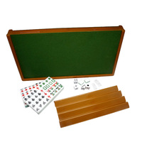 Table de Mahjong Pliante en Métal Mini Sparrow, Vente en Gros Direct Usine, pour Voyage, avec Gravure, Distribution de Dés et Règle