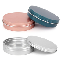 280G Pots ronds en aluminium personnalisés et boîtes métalliques vides, contenants fiables pour crèmes et onguents pour l'emballage cosmétique