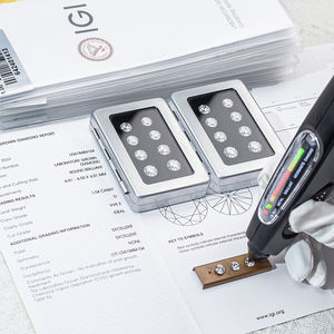 Diamante Sintético con Certificado IGI, Corte Excelente, 1CT 2CT 3CT, Color D, Claridad VVS VS, Corte Corazón, Diamante Cultivado en Laboratorio CVD HPHT - Product Image 4