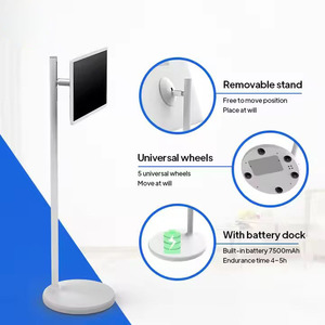 2025 Factory Wholesale Smart Touch Screen Interactive Portable <b>Tv</b> 32 Inch <b>Android</b> 13 Movable Mobile Stand Portable Touch Screen - Product Image 6