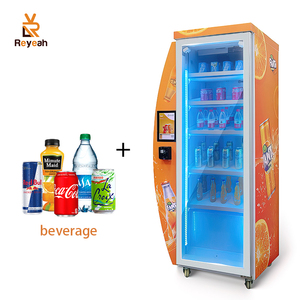 Cho các trường học Cao Đẳng cộng đồng Các Trường Đại học cửa duy nhất thực phẩm trái cây ngọt ngào đồ ăn nhẹ và uống thông minh tủ lạnh máy bán hàng tự động để bán - Product Image 2