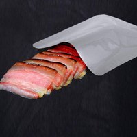 Sachet Doypack refermable pour restes alimentaires, en matériau VMPET, avec fermeture éclair, réutilisable pour le stockage des repas en famille