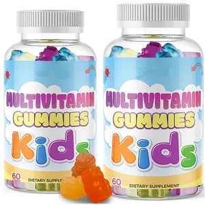 Suplemento vitamínico Prevenção Miopia Orgânica Vitaminas Crianças Gomas mutivitamínico Crianças Multivitamínico urso gomoso