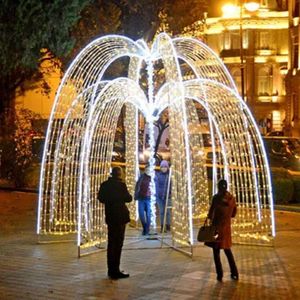 Trang Trí Nóng Giáng Sinh Tùy Chỉnh 3D Mô Hình Lớn Năng Động Led Đài Phun Nướ<span class=keywords><strong>c</strong></span> Điêu Khắ<span class=keywords><strong>c</strong></span> Motif Light - Product Image 5
