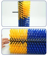 Brosse de massage corporel pour animaux d'élevage, brosse à gratter pour vaches et chèvres