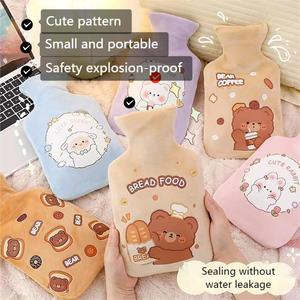Sac de frappe d'hiver rempli d'<span class=keywords><strong>eau</strong></span> Peluche Cartoon 1000ml Caoutchouc Sac d'<span class=keywords><strong>eau</strong></span> <span class=keywords><strong>chaude</strong></span> - Product Image 2
