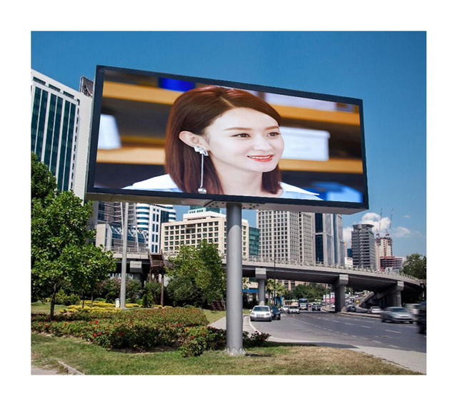 Waterproof Outdoor Full Color P8 LED Screen Advertising Video Panel HD P6 P10 LED Display 5500 Nits 2-Year Warranty
