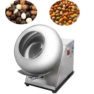 La máquina de recubrimiento de maní más profesional, máquina de recubrimiento de praliné de chocolate y chocolate, máquina de recubrimiento de chocolate Nana chips - Product Image 4
