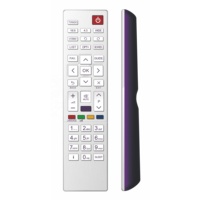 Télécommande IR intelligente pour Smart TV, 42 touches, code fixe, personnalisable, programmable par USB, portée de 12 m, piles AAA