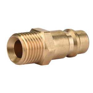 Dingyi Brass Quick Coupling 1/4PT External <b>Thread</b> Pneumatic <b>Tool</b> Accessory - Product Image 2