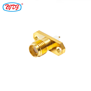 <span class=keywords><strong>Conector</strong></span> Hembra SMA KF de 2 Tornillos con Brida de Diamante <span class=keywords><strong>para</strong></span> Instalación de Antena de Router Inalámbrico, GPS y Dispositivos WiFi - Product Image 4