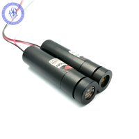 Module de Diode à points Laser Violet/bleu, 50mW, 405nm 12V avec dissipateur thermique
