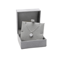 Boîte à bijoux de luxe écologique en matériaux recyclés pour bagues, colliers, bracelets, montres avec fermeture magnétique, emballage rigide