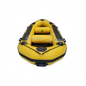 Bateau pneumatique CE 11 places 480 cm en Hypalon PVC avec fond flottant, casques et pagaies - Product Image 2