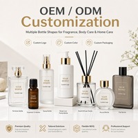 Diffuseur de parfum personnalisé à étiquette privée 120 ml, motif damier, 5 bâtonnets en fibre, 3 senteurs, naturel, longue durée, sans alcool