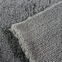 20 ans d'usine vente en gros 400gsm ultrasons bord voiture microfibre chiffons longue peluche microfibre serviette