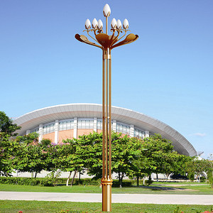 Lampadaire LED en alliage d'aluminium, étanche IP65, éclairage extérieur AC pour jardin, garantie 10 ans, détecteur de mouvement - Product Image 6