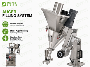 Serrated <b>Edge</b> Powder Sachet Filling Sealing Machine for Coffee Milk Spice Sugar Salt Flour - Product Image 4
