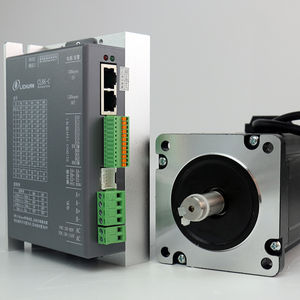 利川CANopen nema 34步进电机8N.<span class=keywords><strong>m</strong></span> 6A 2相闭环步进电机驱动器套件LC86H2114 + CL86C - Product Image 4