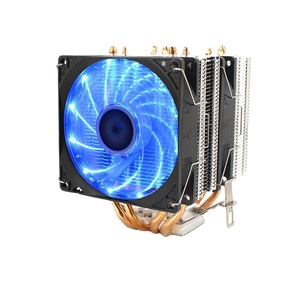 Nhà máy cung cấp trực tiếp RGB Máy tính để bàn CPU Quạt làm mát 1366 4 ống đồng câm 775amd1155 trường hợp máy tính Air Loại LED Các tính năng - Product Image 1