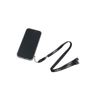 Bestom Universal Eco-Friendly <b>Polyester</b> Plastic Buckle Mobile Phone Case Strap <b>Lanyard</b> Holder Customizable Logo Color Custom - Product Image 1