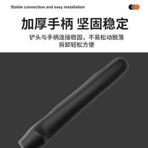 Stainless Steel Slotted Spatula With Plastic Handle Kitchen Tool For Cooking Fish Steak Utensil - Product Image 4