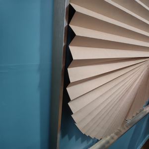 2024 공장 핫 셀링 맞춤형 크기 주름 커튼 가정용 일회용 종이 커튼에 적합한 내장 설치된 창 - Product Image 3