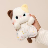 Adorable Ours en Peluche Anti-Stress en Forme de Pouf, Rembourrage Coton PP, Repose-Poignet de Souris de Bureau Style Dessin Animé Unisexe - Vente en Gros ODM Disponible