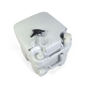 Foheel — siège de toilette portable, 20l, mobile, pour <span class=keywords><strong>camping</strong></span>, voyage, voiture, 5.3 gallons, avec chasse d'eau - Product Image 4