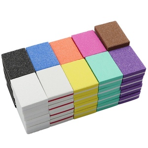 Mini bloc de polissage et ponçage pour ongles, éponge abrasive rembourrée, outil professionnel de manucure, produits pour ongles en gros - Product Image 1